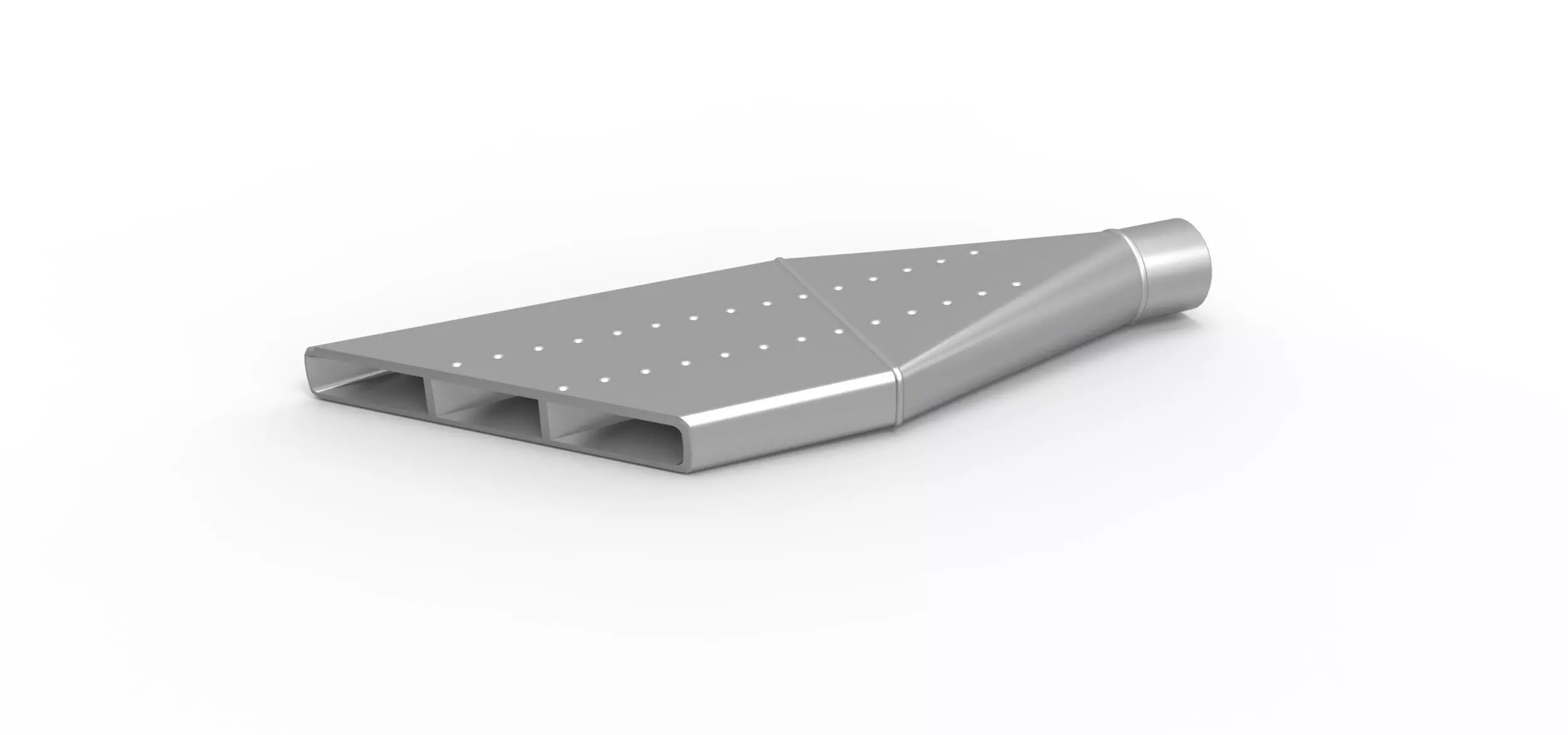 NASCAR Boom Tube Exhaust Scale 1 to 25 3D print model_0