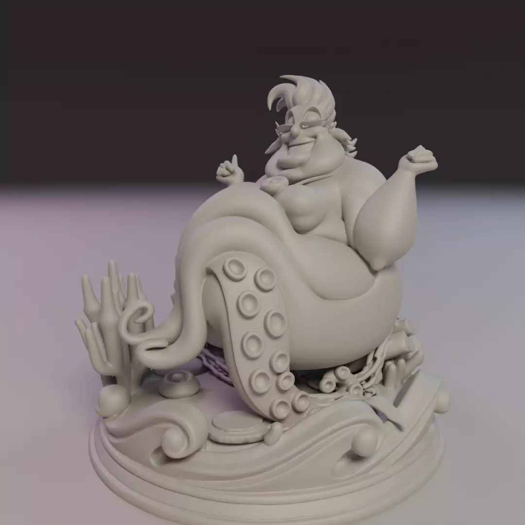 Ursula 3D print model_11