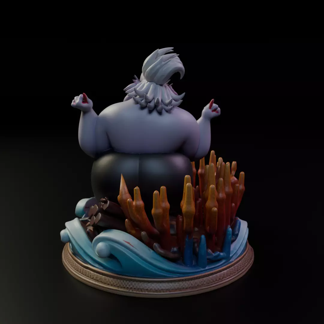 Ursula 3D print model_4