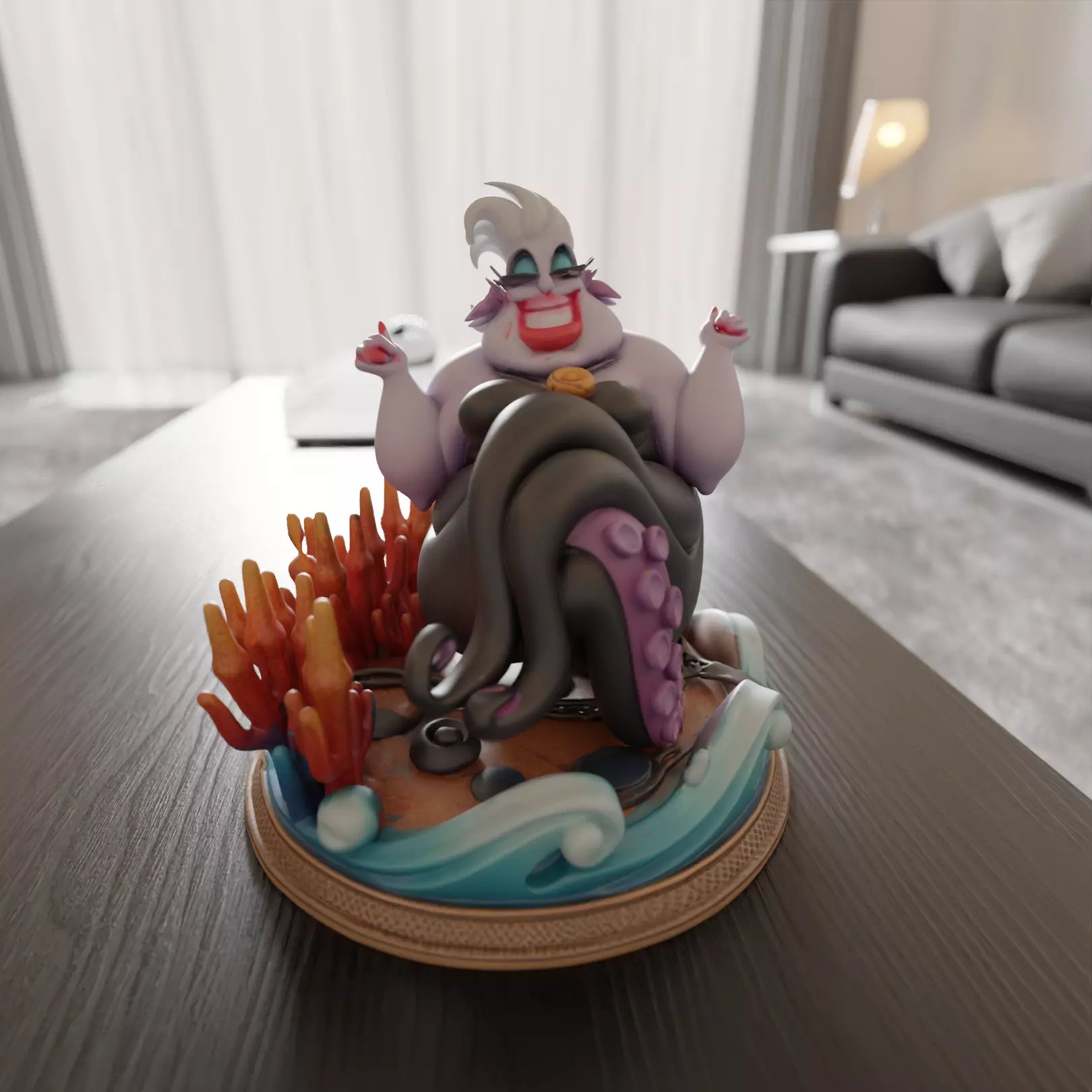 Ursula 3D print model_0