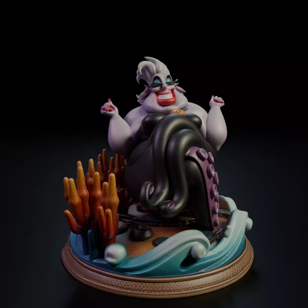 Ursula 3D print model_2