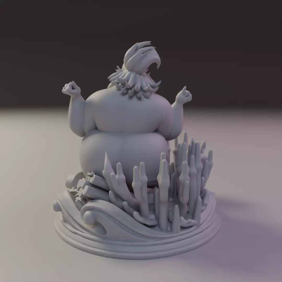 Ursula 3D print model_3