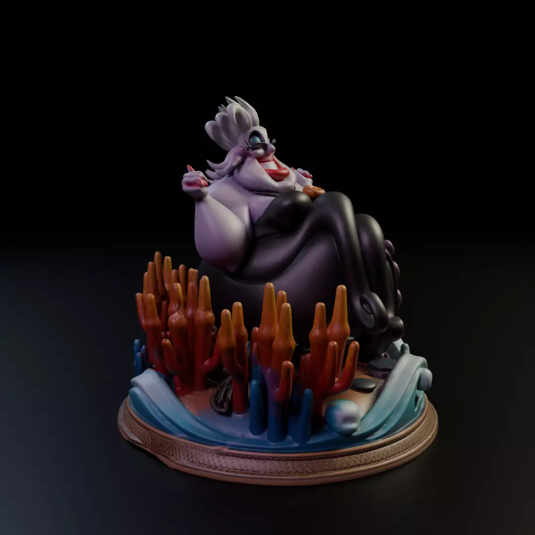 Ursula 3D print model_14