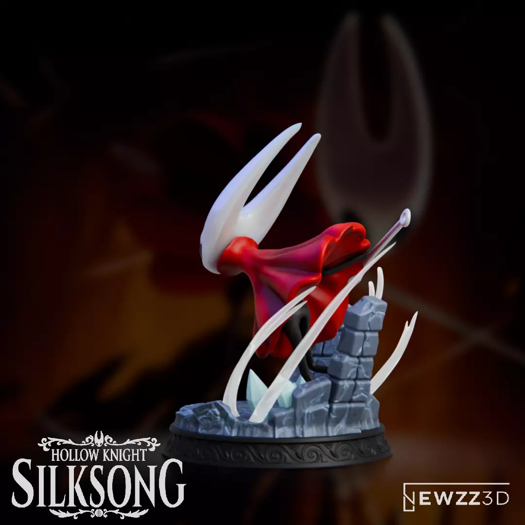 Hornet - Hollow Knight Silksong 3D print model_3