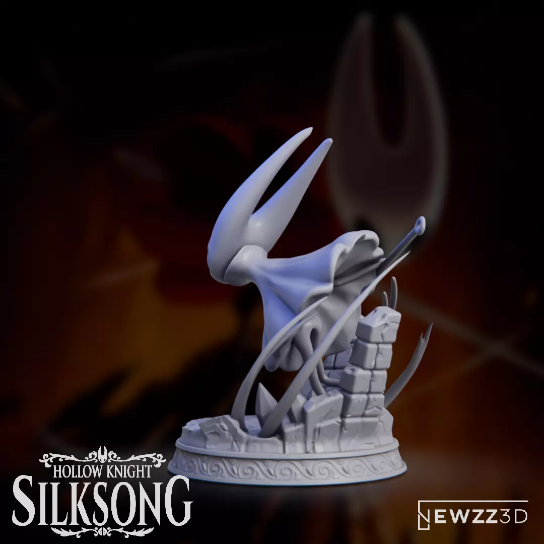 Hornet - Hollow Knight Silksong 3D print model_9