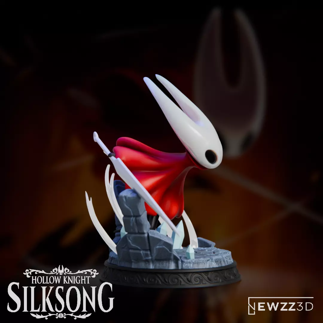 Hornet - Hollow Knight Silksong 3D print model_5