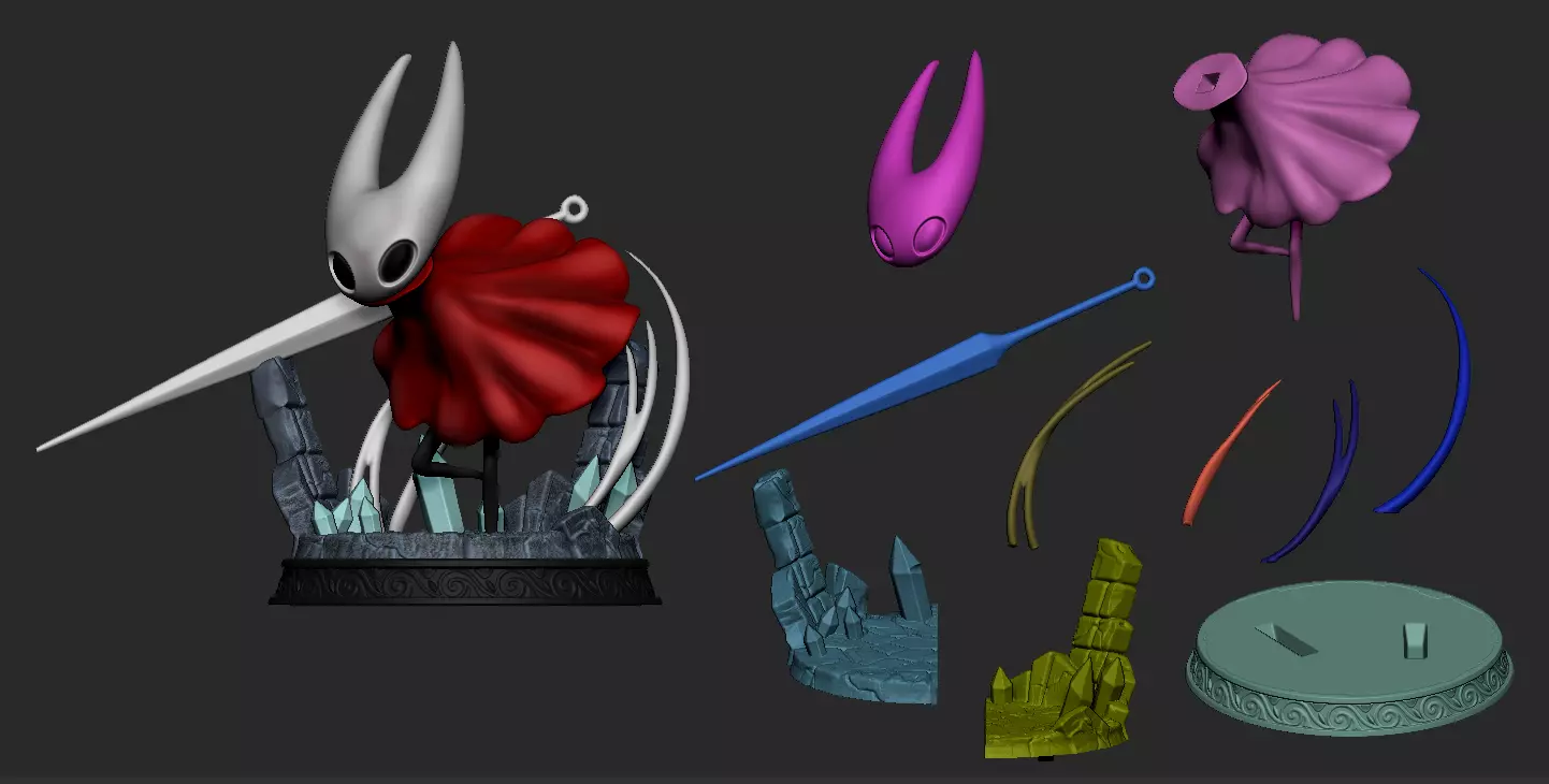 Hornet - Hollow Knight Silksong 3D print model_1