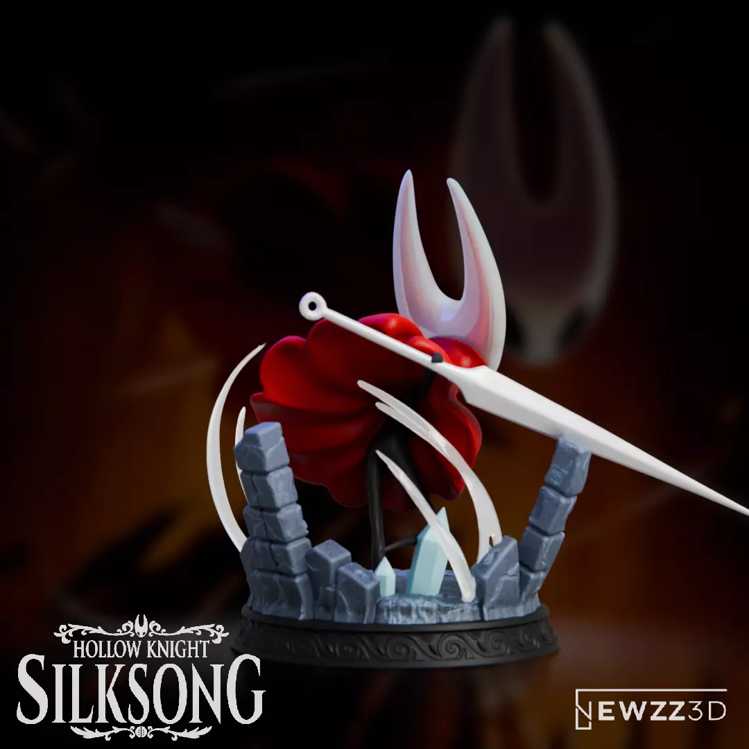 Hornet - Hollow Knight Silksong 3D print model_4