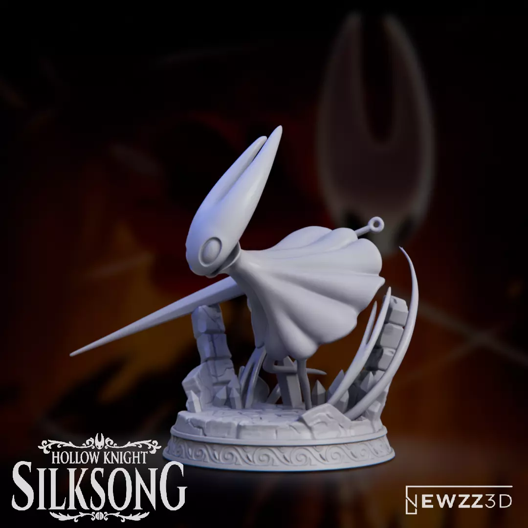 Hornet - Hollow Knight Silksong 3D print model_8