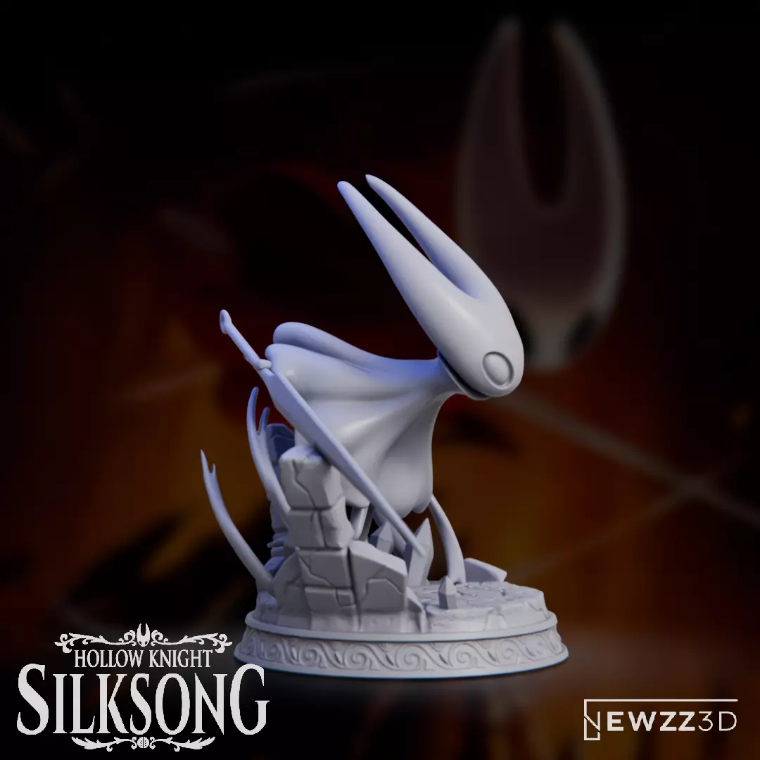 Hornet - Hollow Knight Silksong 3D print model_11