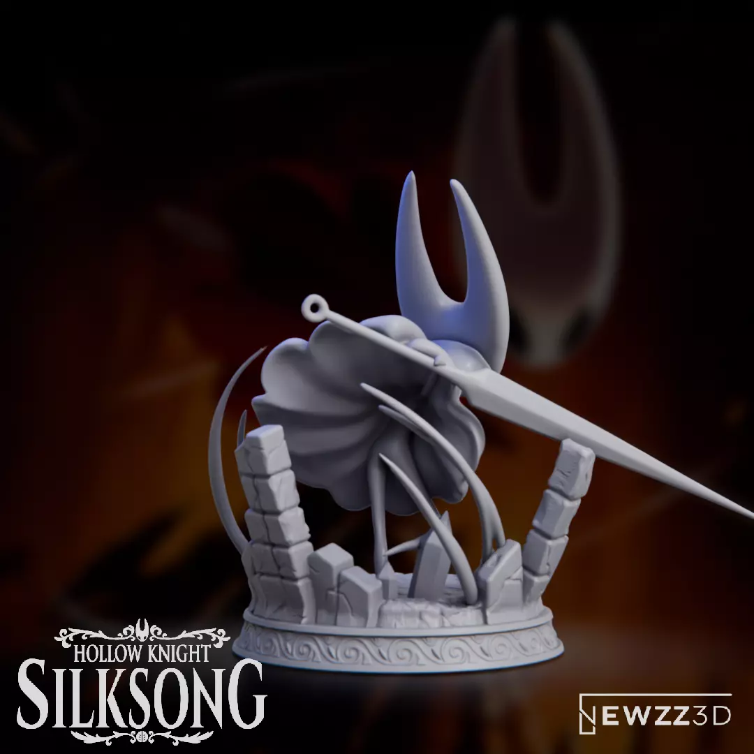 Hornet - Hollow Knight Silksong 3D print model_10