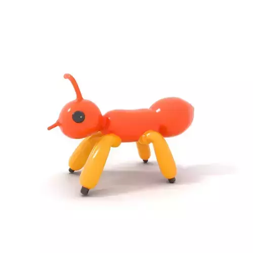 Orange Balloon Ant model pack