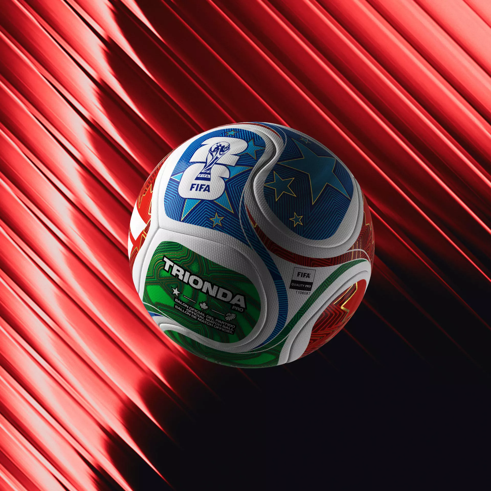FIFA 2026 - Trionda - World Cup Ball 3D model_1