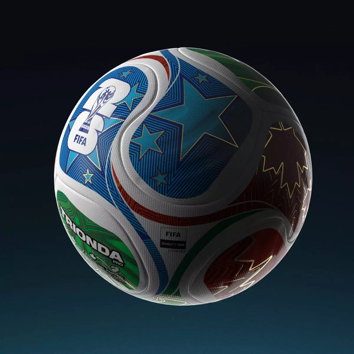 FIFA 2026 - Trionda - World Cup Ball 3D model_0