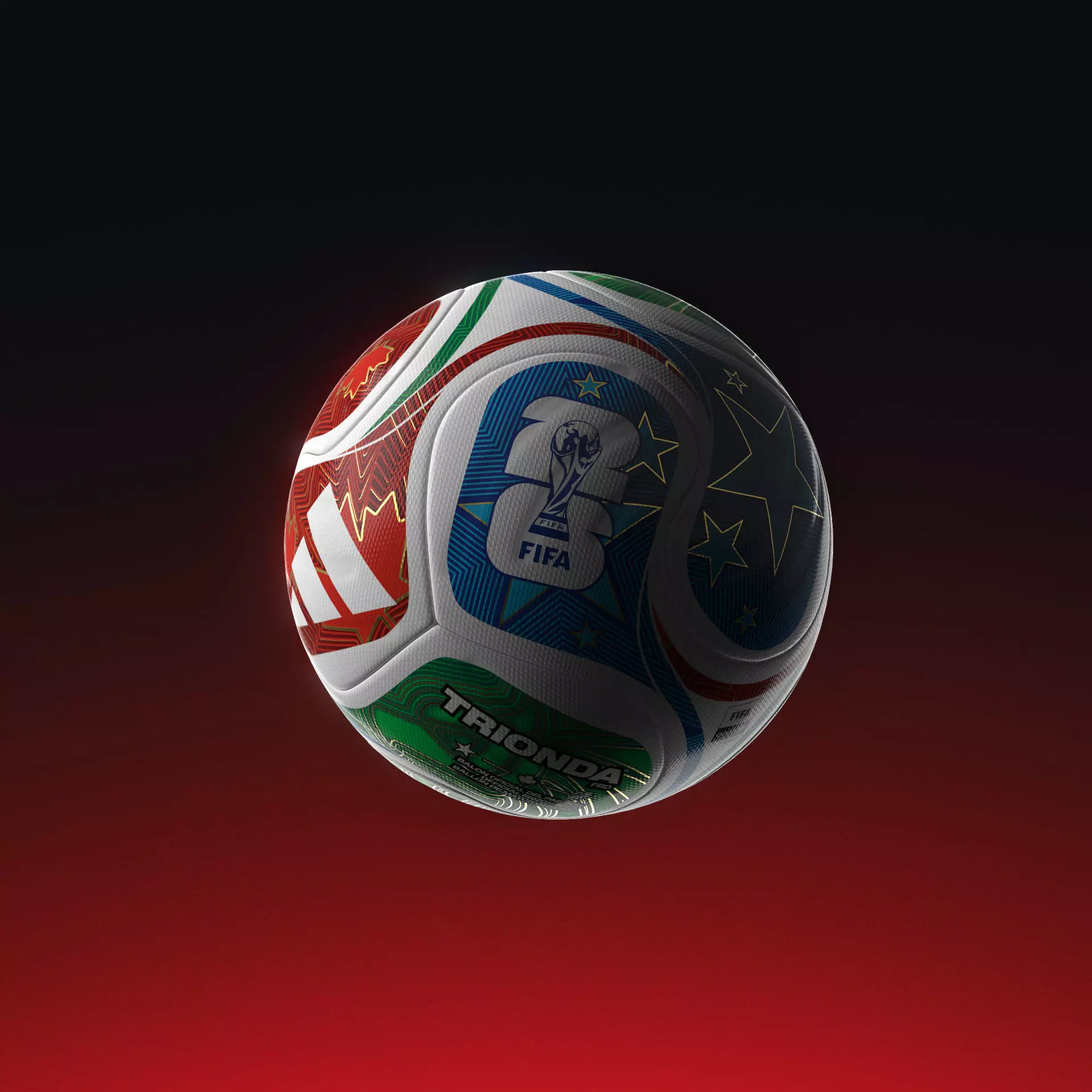 FIFA 2026 - Trionda - World Cup Ball 3D model_2