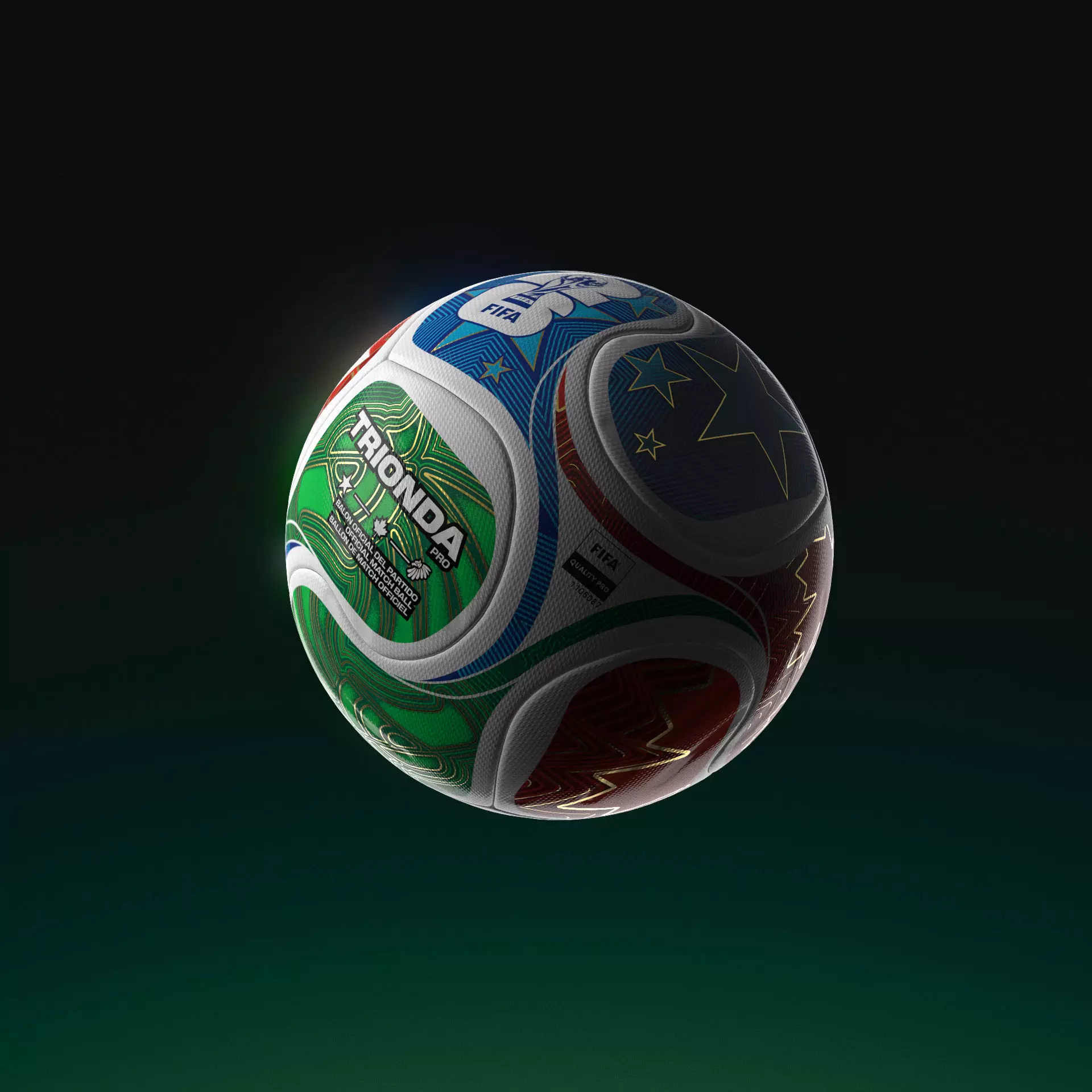 FIFA 2026 - Trionda - World Cup Ball 3D model_3