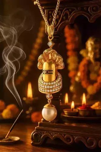 Shivling Pendant 3D print model