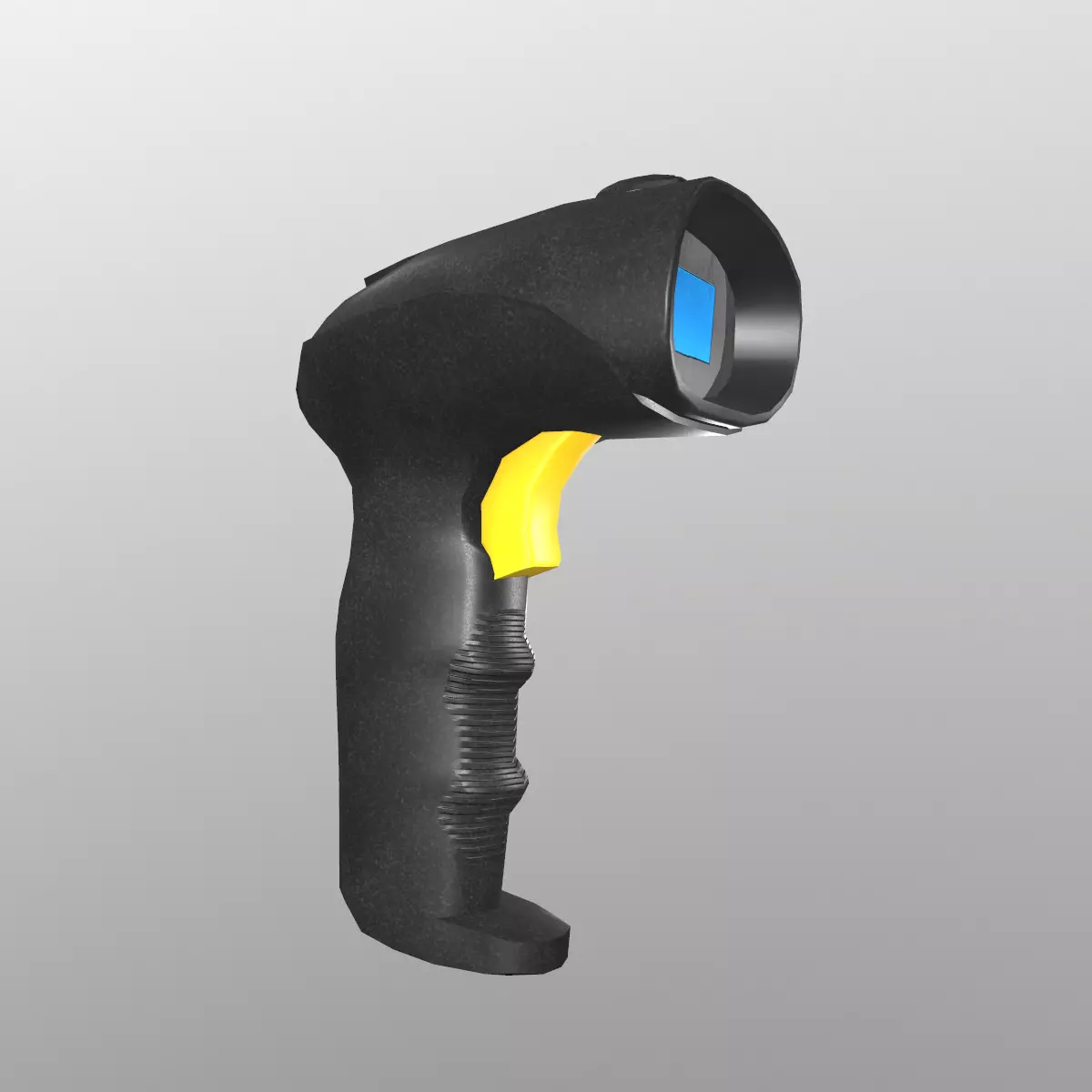 Barcode Scanner Low Poly Low-poly 3D model_1