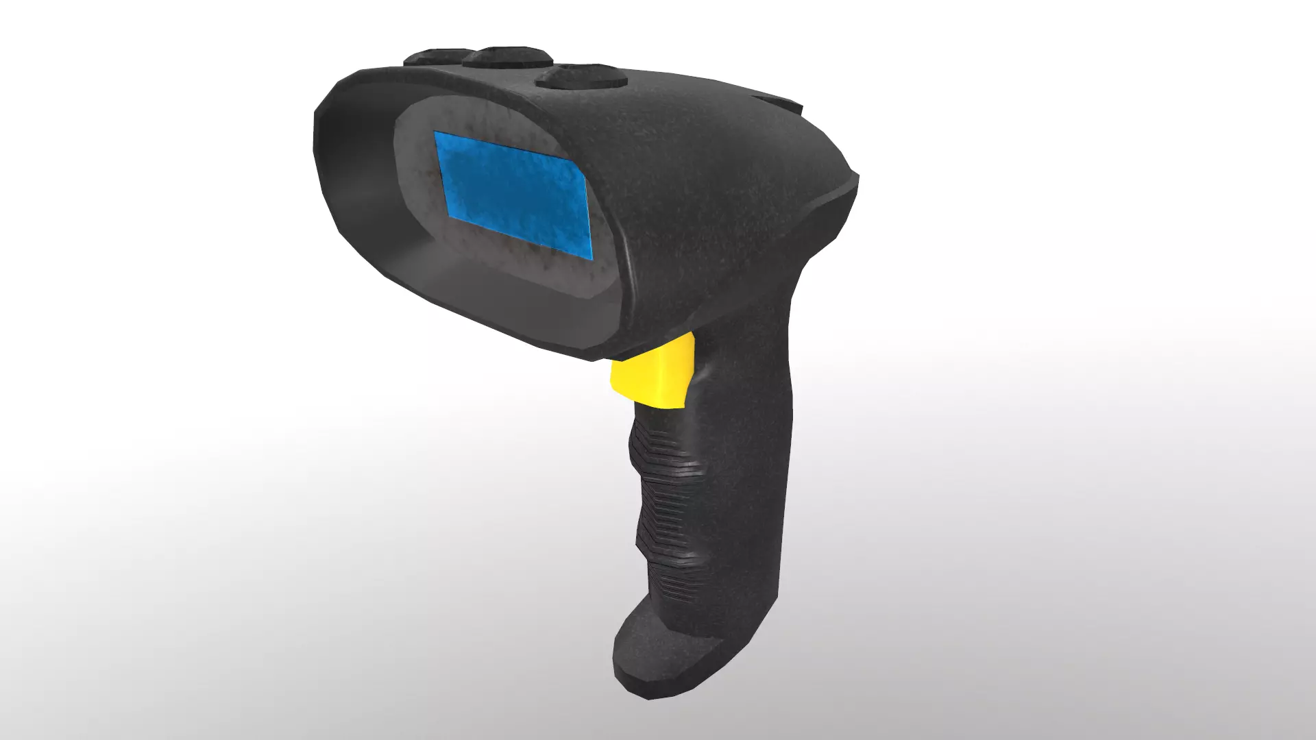 Barcode Scanner Low Poly Low-poly 3D model_11
