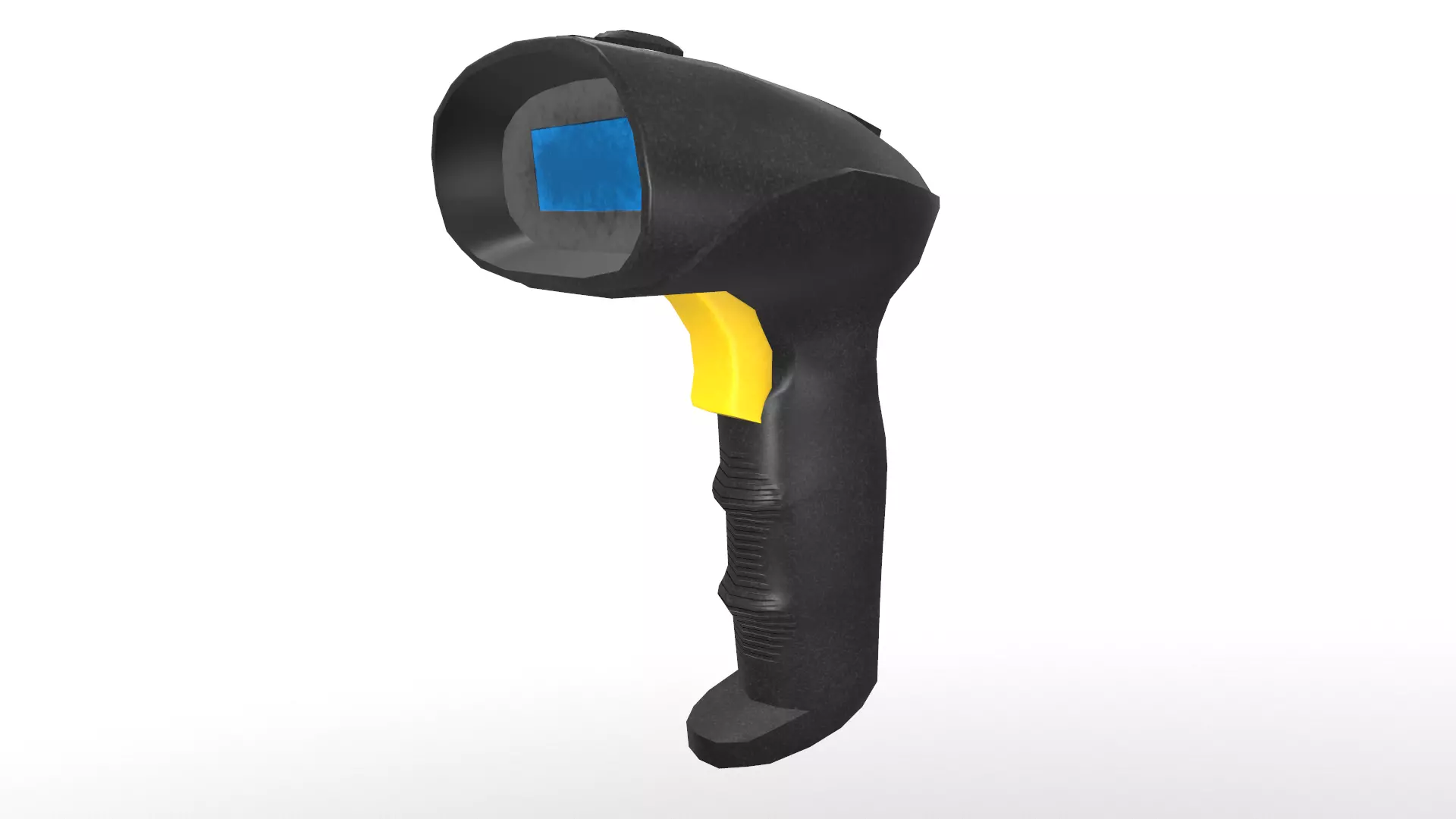 Barcode Scanner Low Poly Low-poly 3D model_17