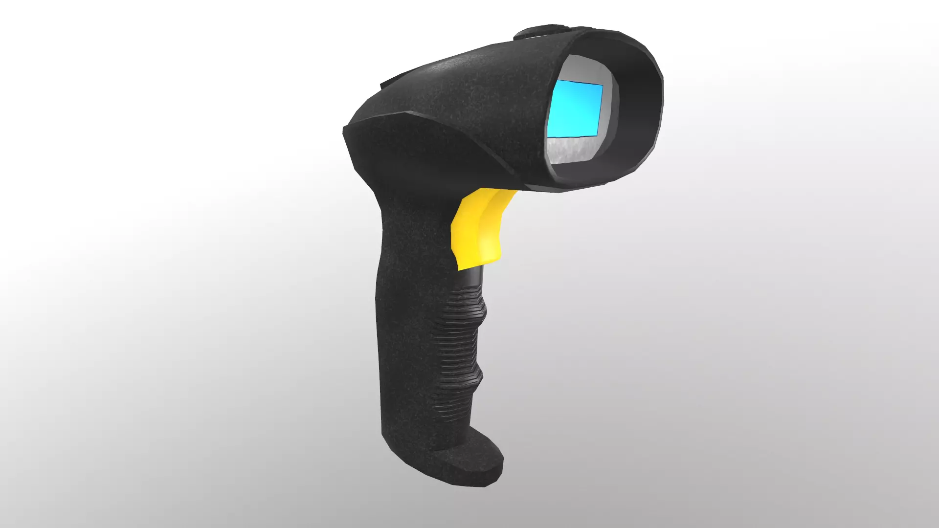 Barcode Scanner Low Poly Low-poly 3D model_18