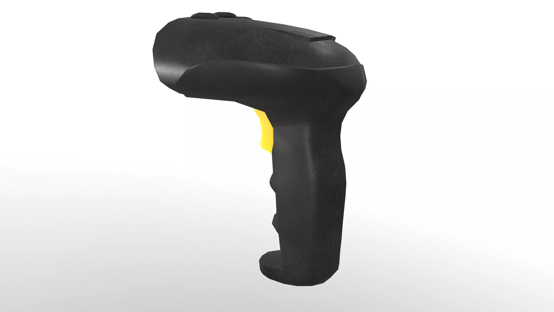 Barcode Scanner Low Poly Low-poly 3D model_16