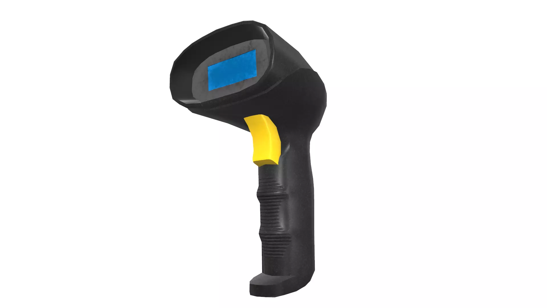 Barcode Scanner Low Poly Low-poly 3D model_14