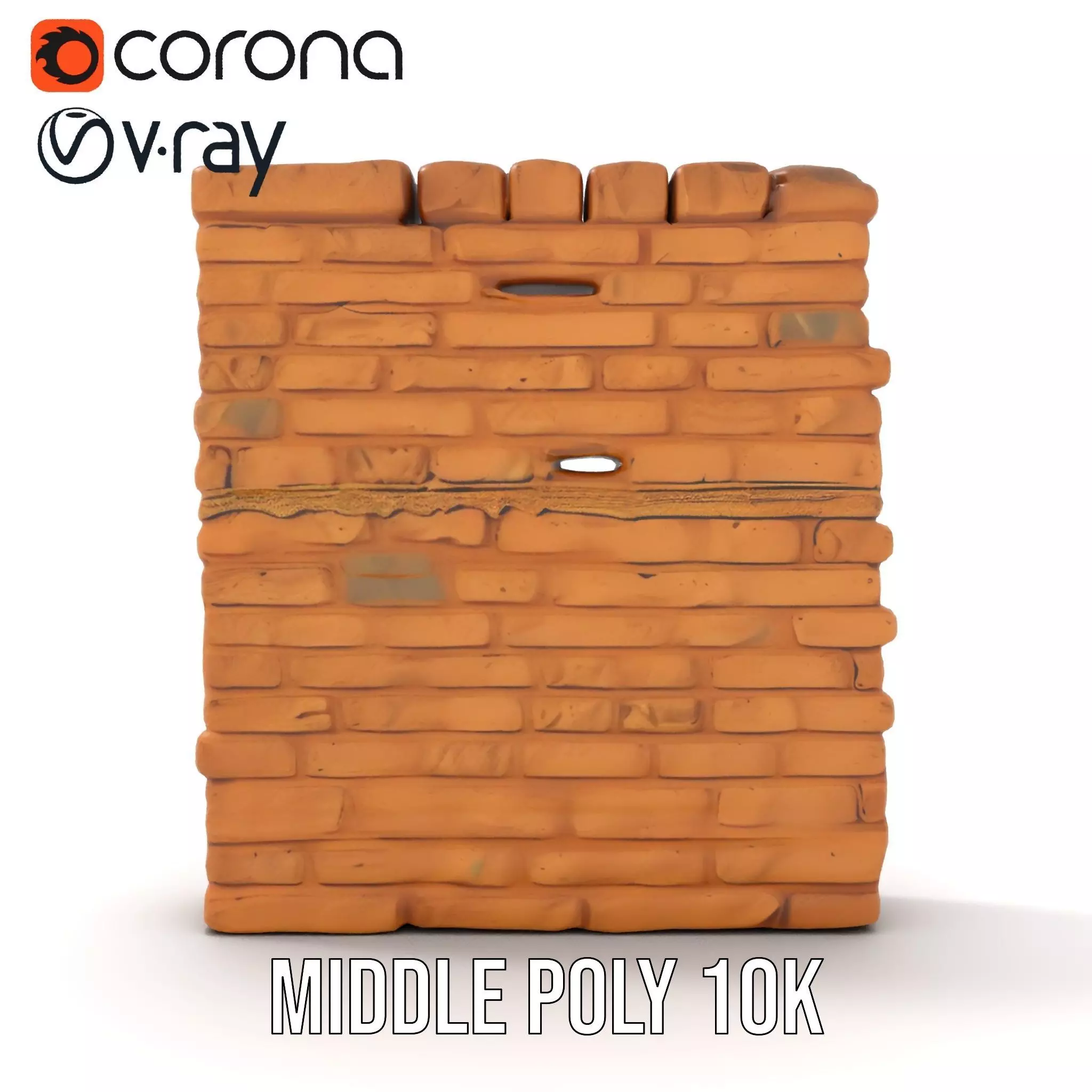 Vintage Brick Wall model pack Texture_19