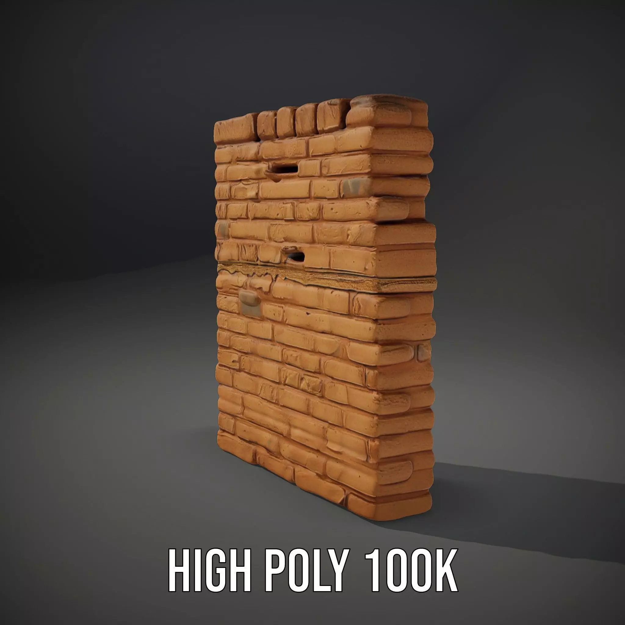 Vintage Brick Wall model pack Texture_11