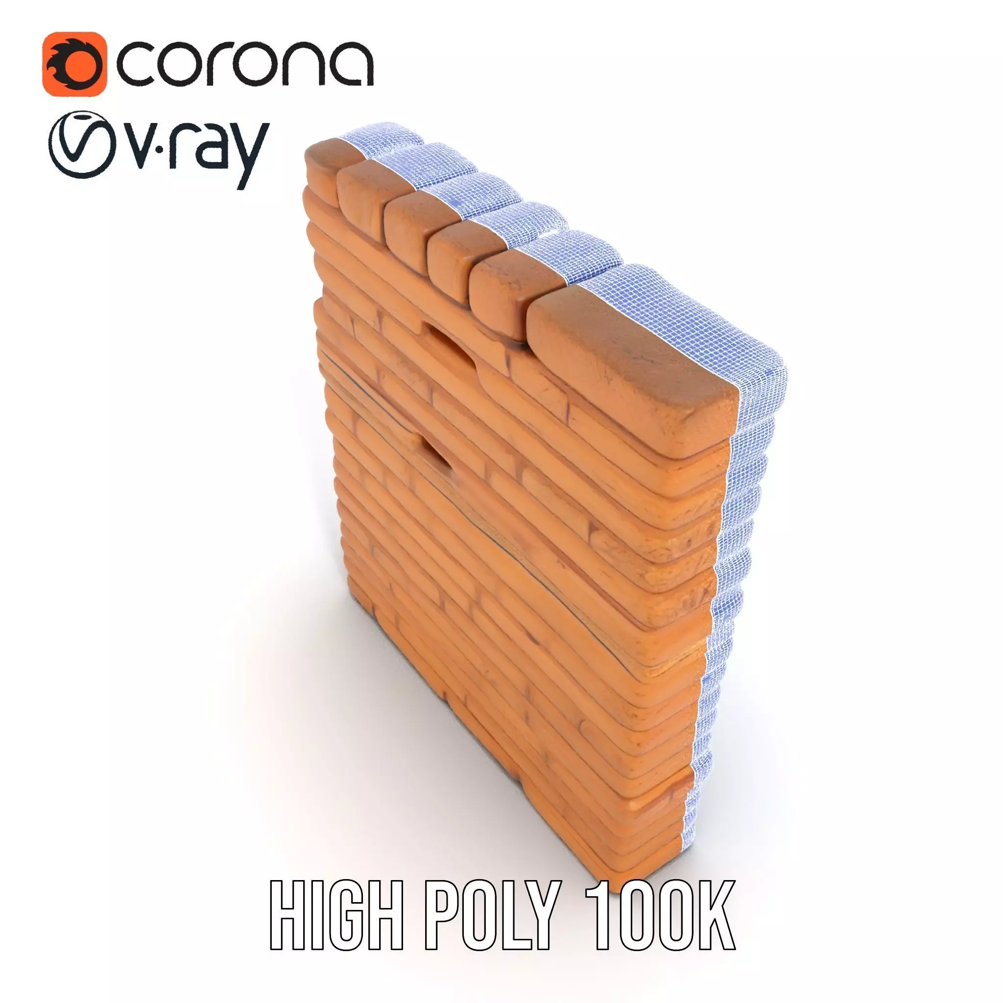 Vintage Brick Wall model pack Texture_35