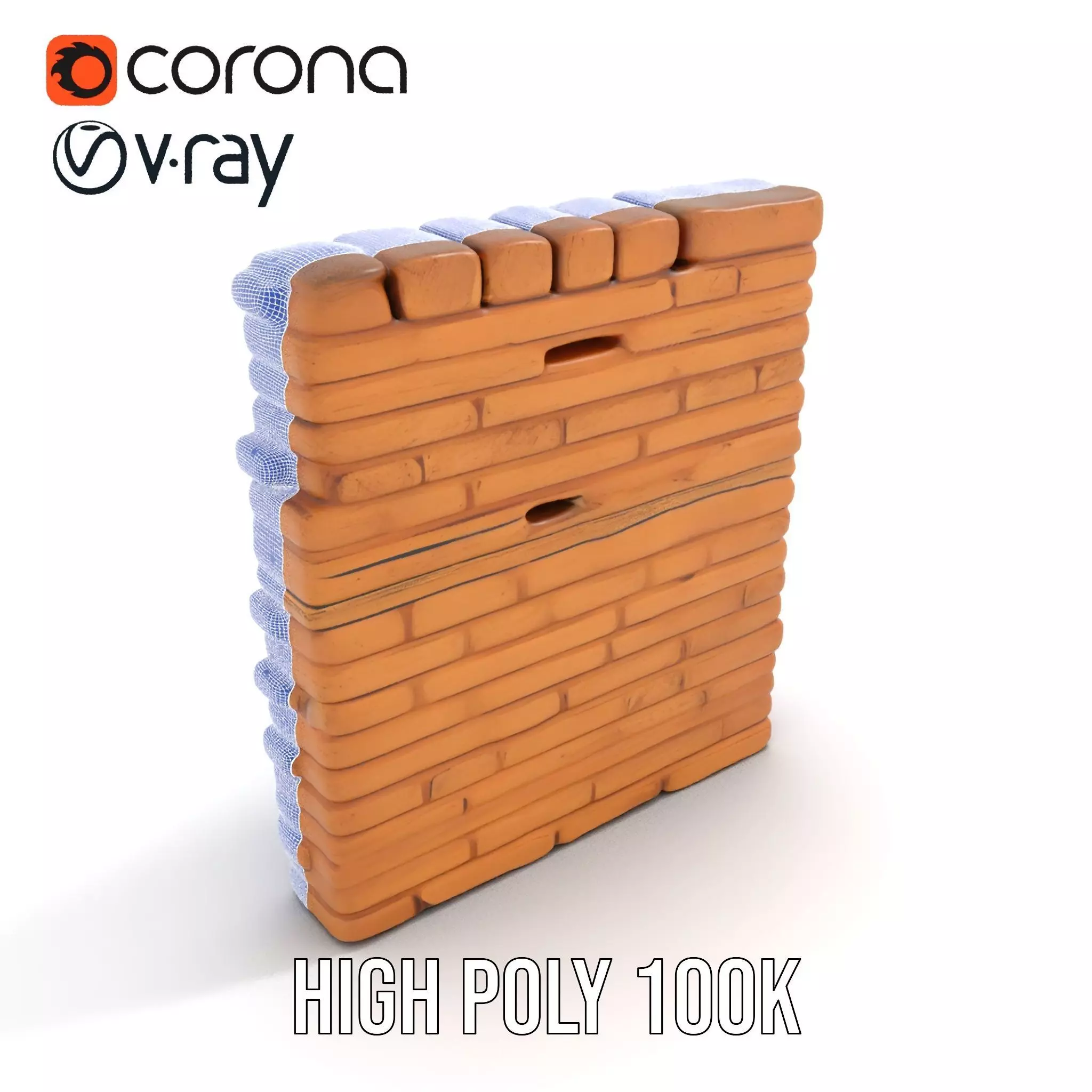 Vintage Brick Wall model pack Texture_32