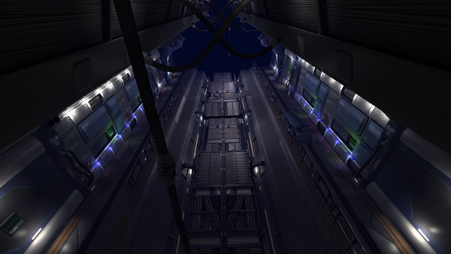 SciFi Modular Panels and Elements Low-poly 3D model_1