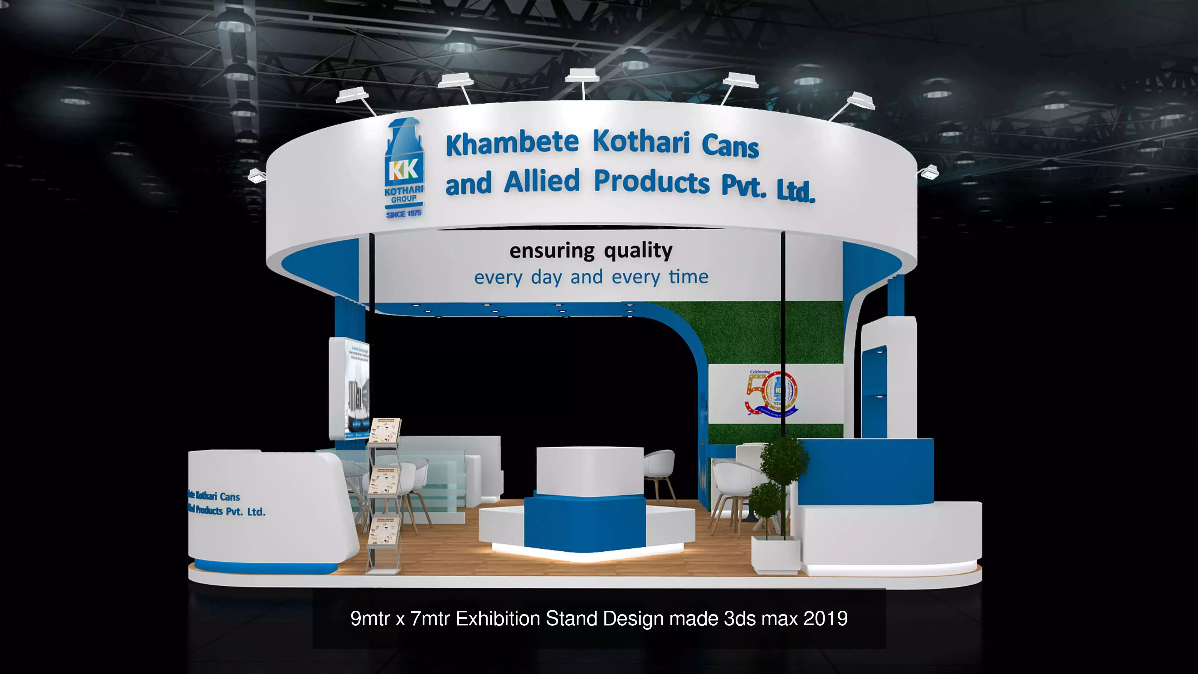 Exhibition Stand Design 3D Model Collection_19