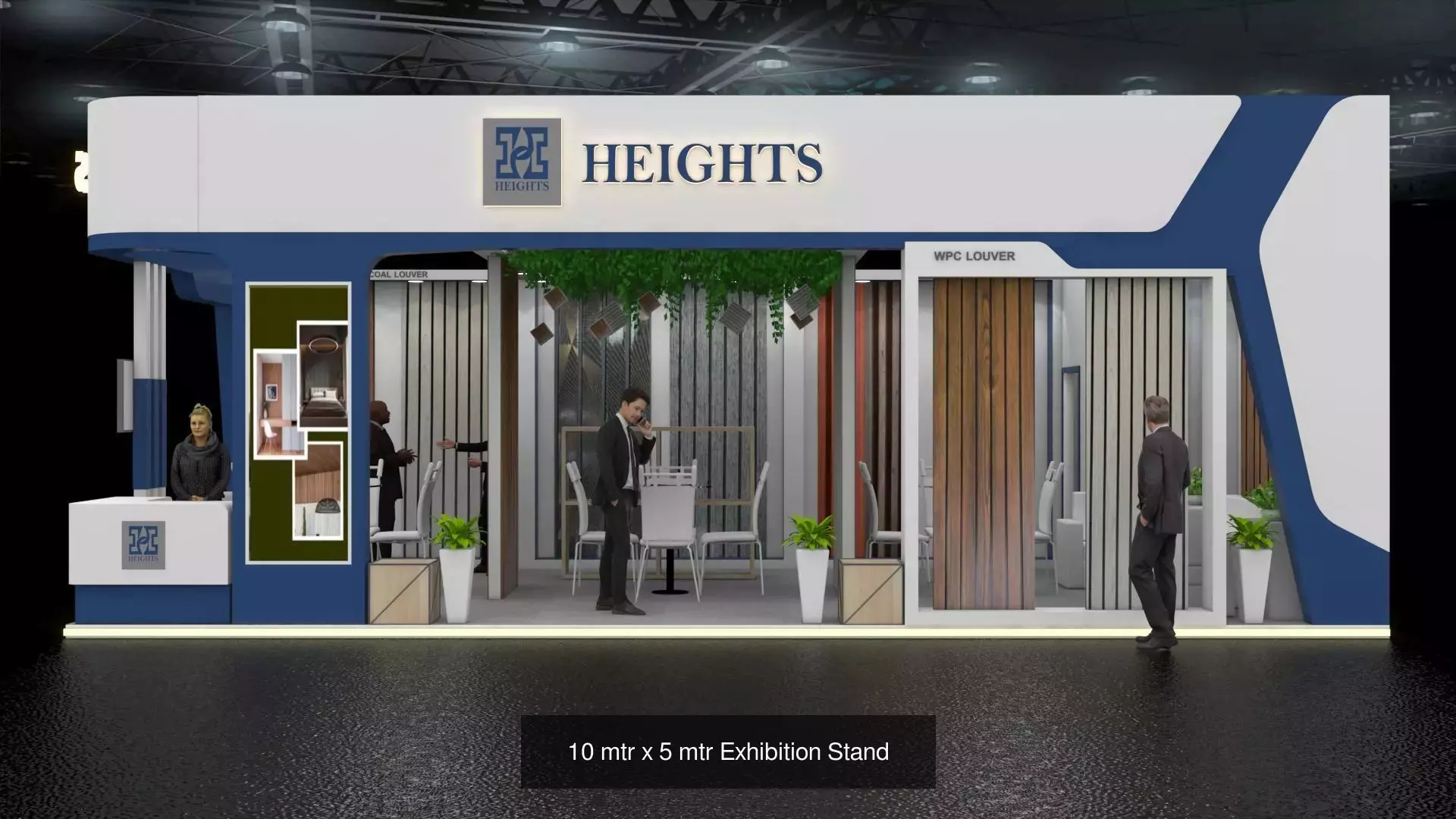 Exhibition Stand Design 3D Model Collection_12