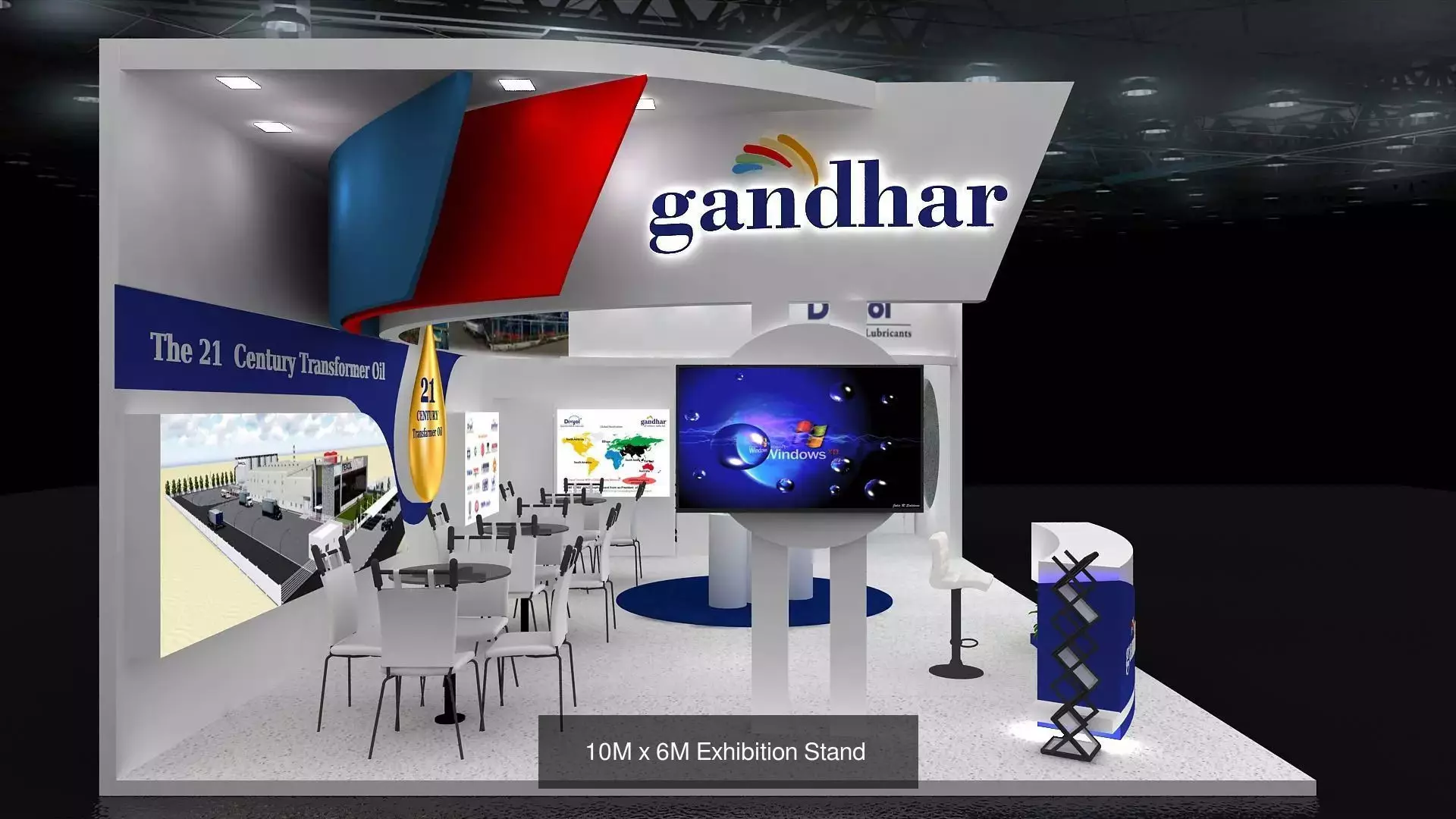 Exhibition Stand Design 3D Model Collection_4