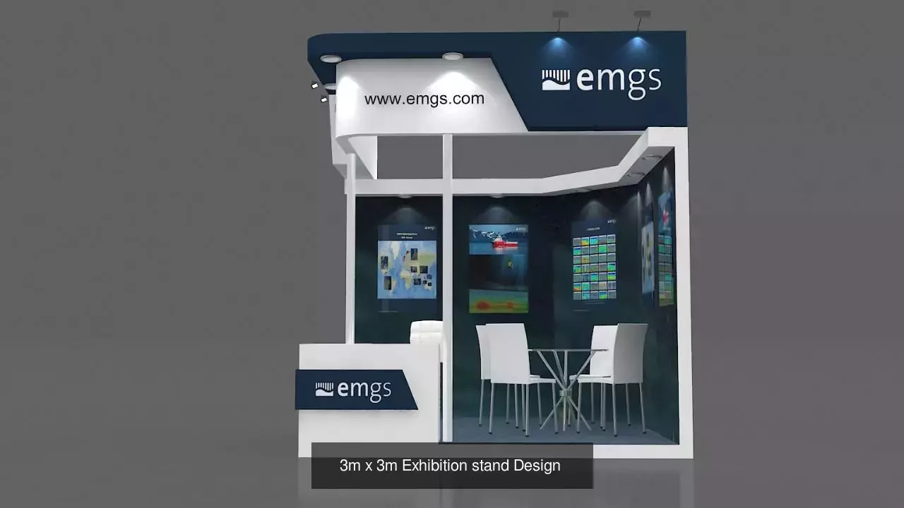 Exhibition Stand Design 3D Model Collection_8