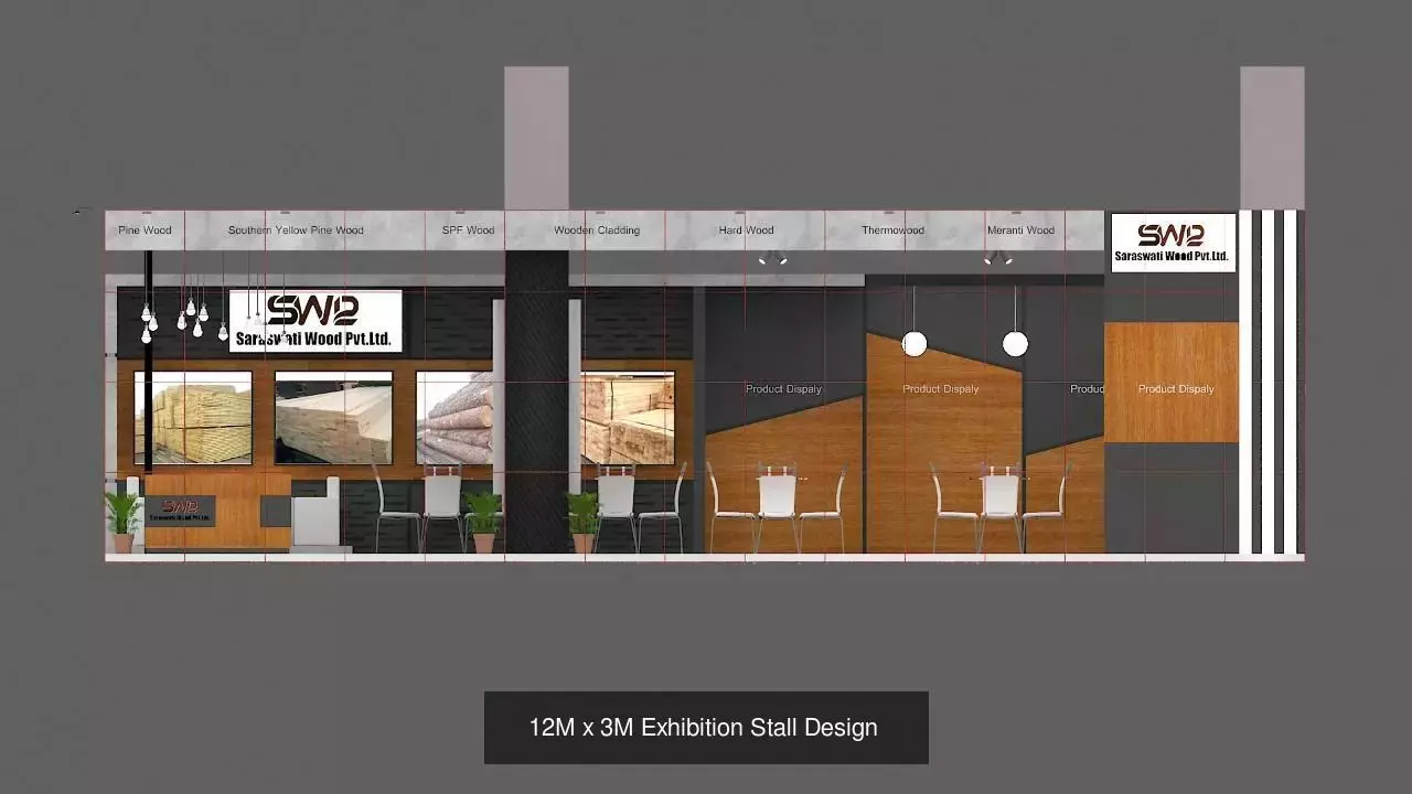 Exhibition Stand Design 3D Model Collection_7