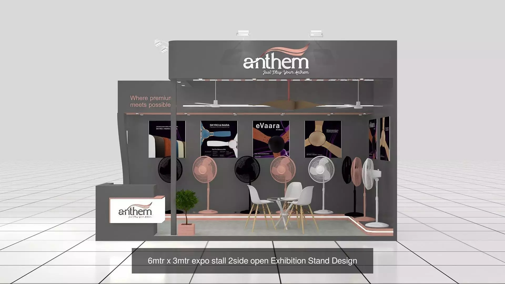 Exhibition Stand Design 3D Model Collection_25