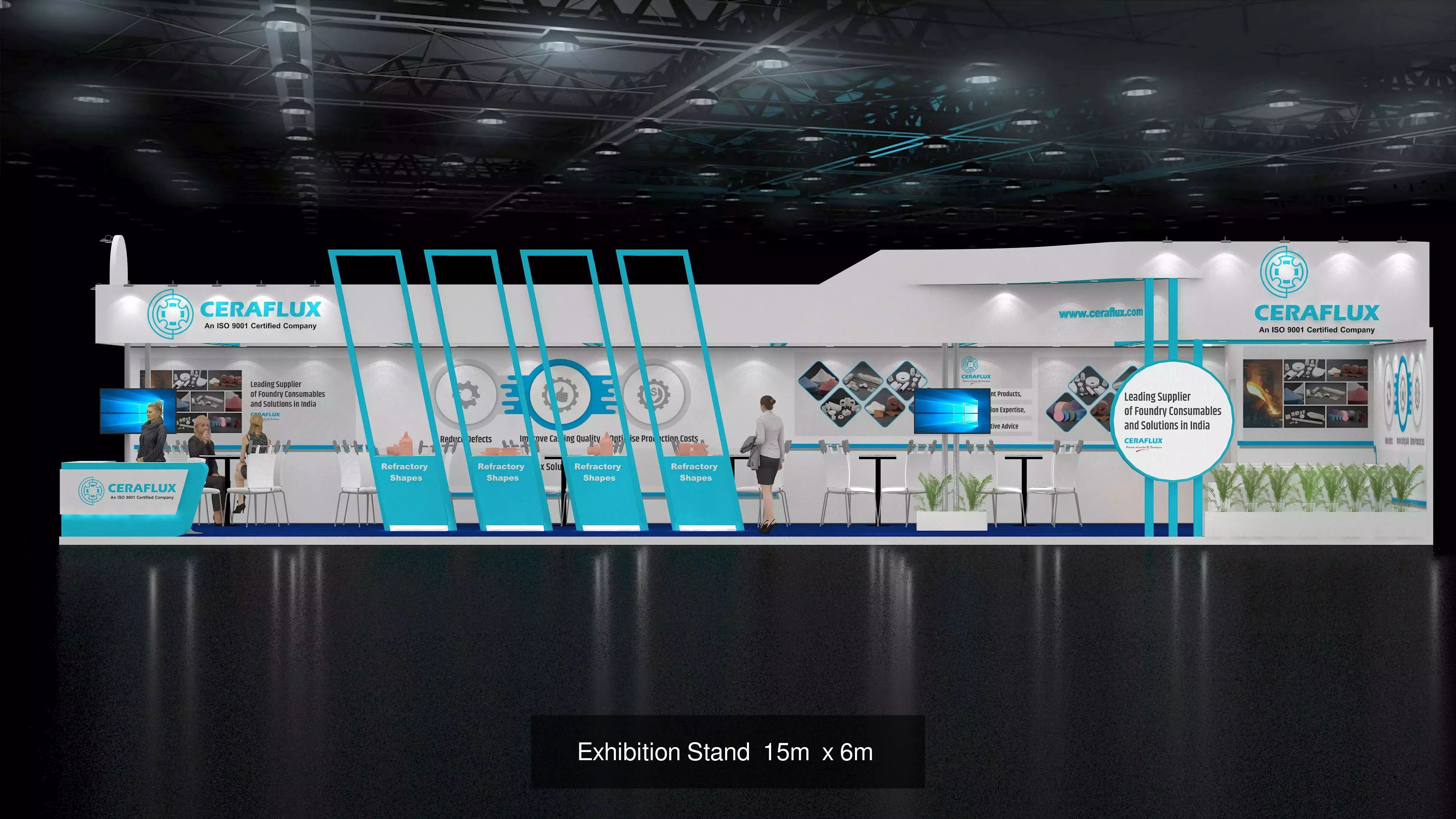 Exhibition Stand Design 3D Model Collection_6