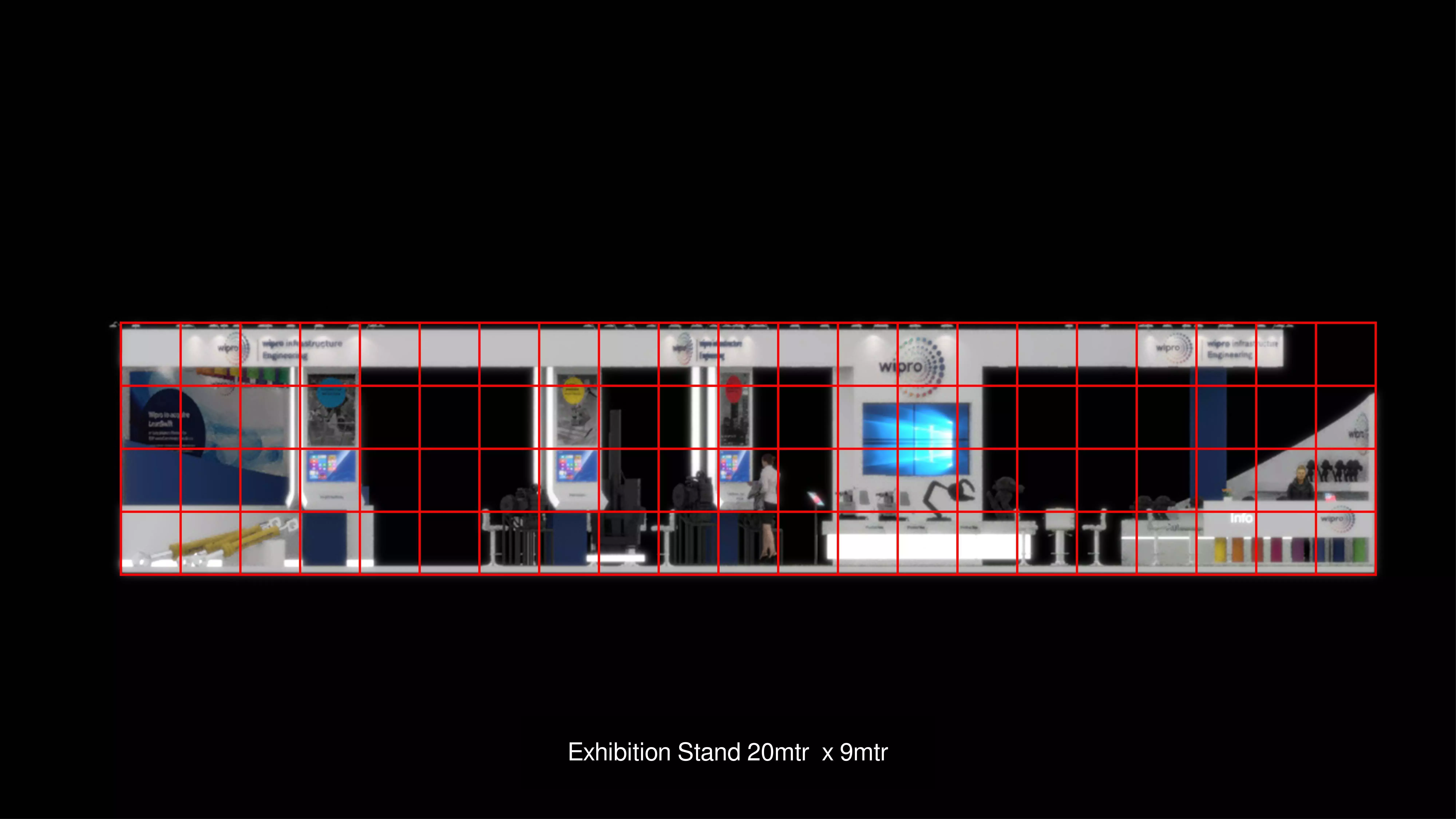 Exhibition Stand Design 3D Model Collection_5
