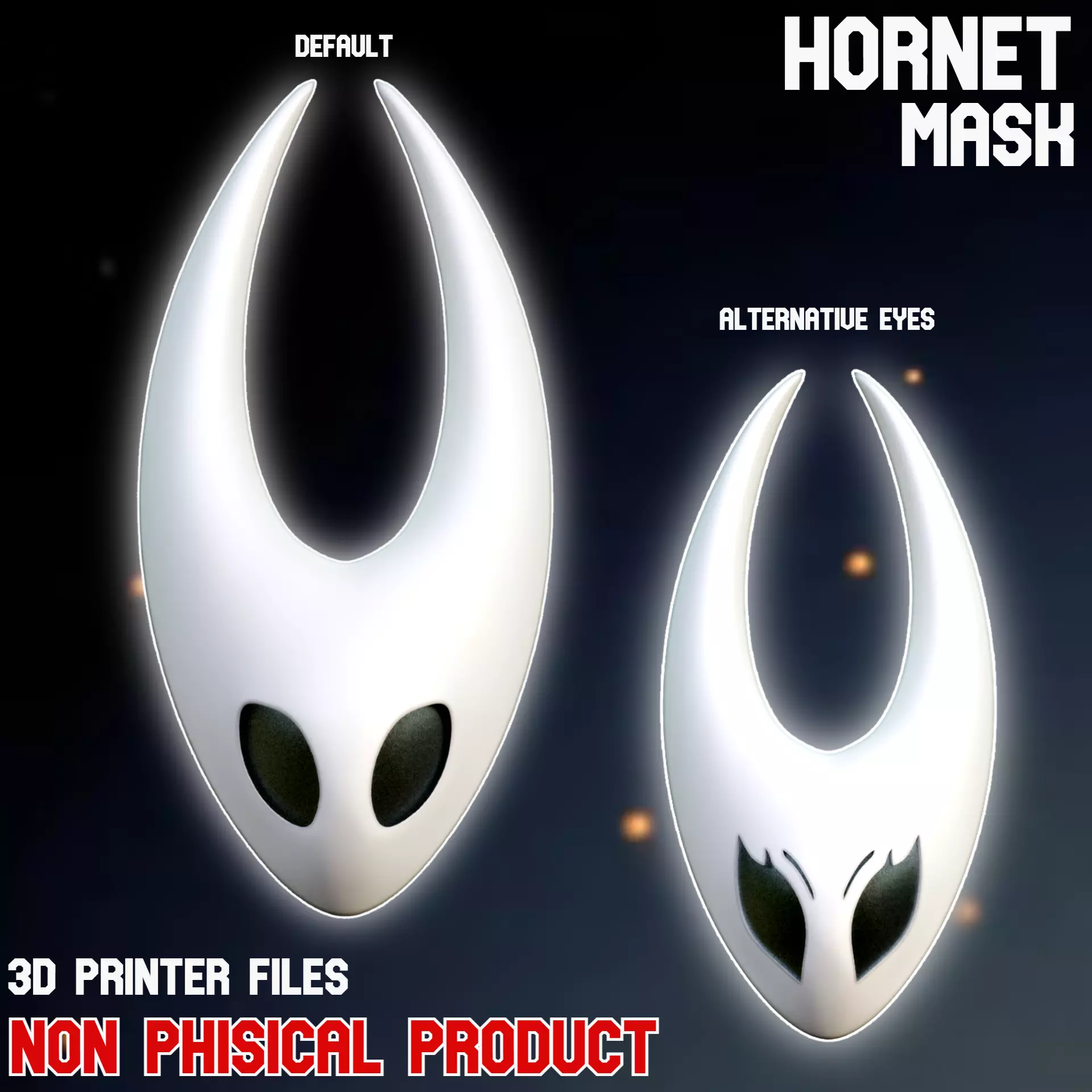Hornet Mask Hollow Knight Silksong 3D print model