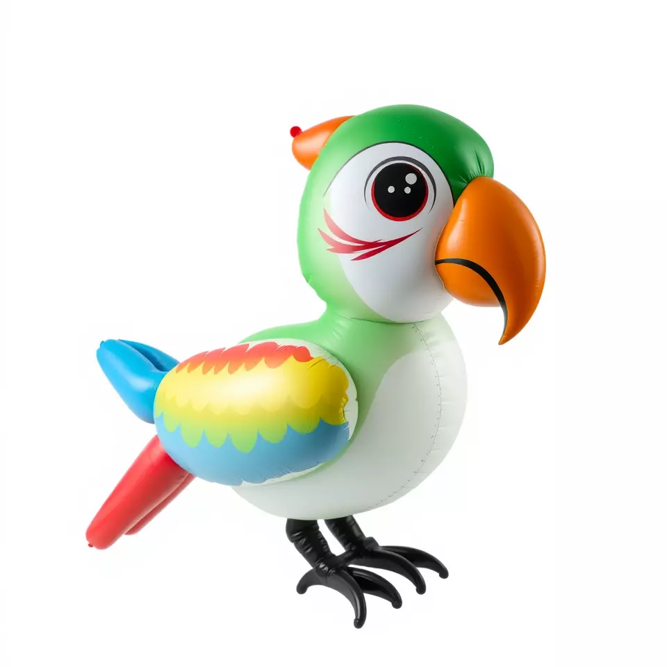 Colorful Parrot Float model pack Low-poly 3D model_3
