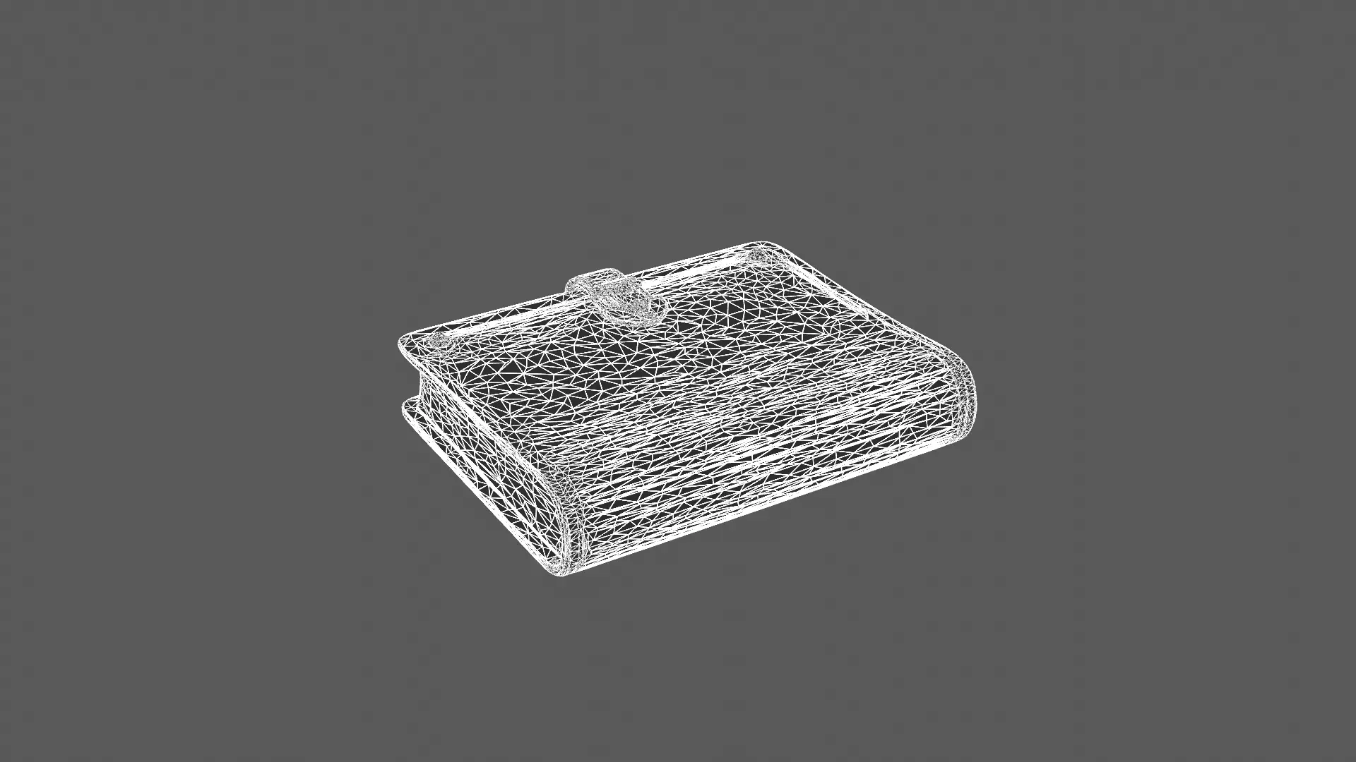 Vintage Leather-Bound Journal 3D Model 3D model_7