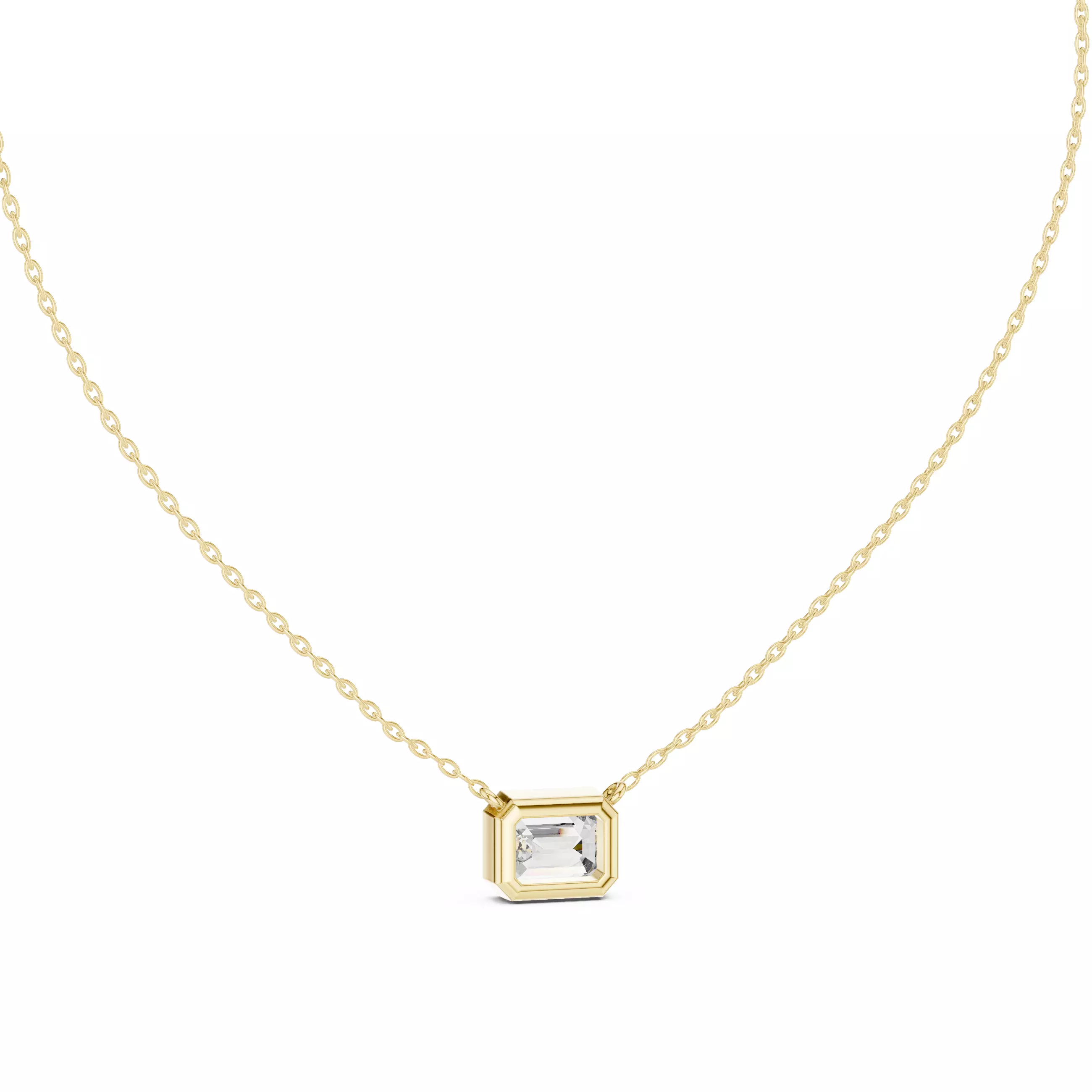 Ememrald Solitaire Pendant 3dm stl renders Animation Videos 3D print model_13