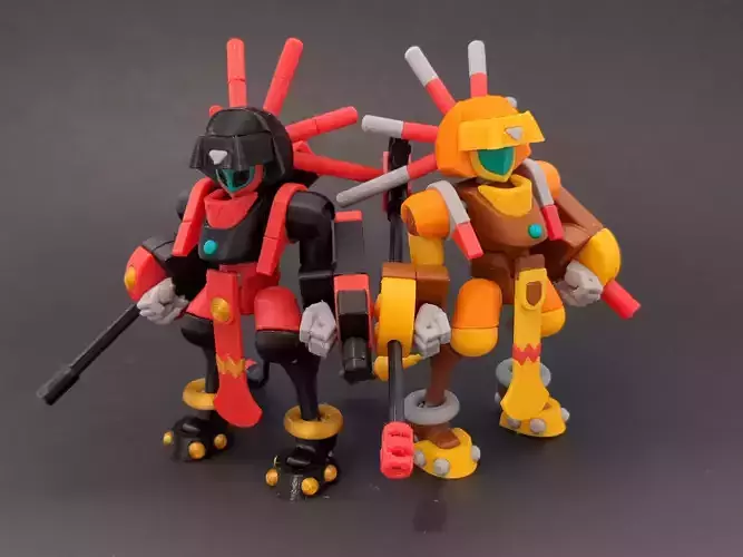 Maasai Moran and Maasai Laibon 3D print model