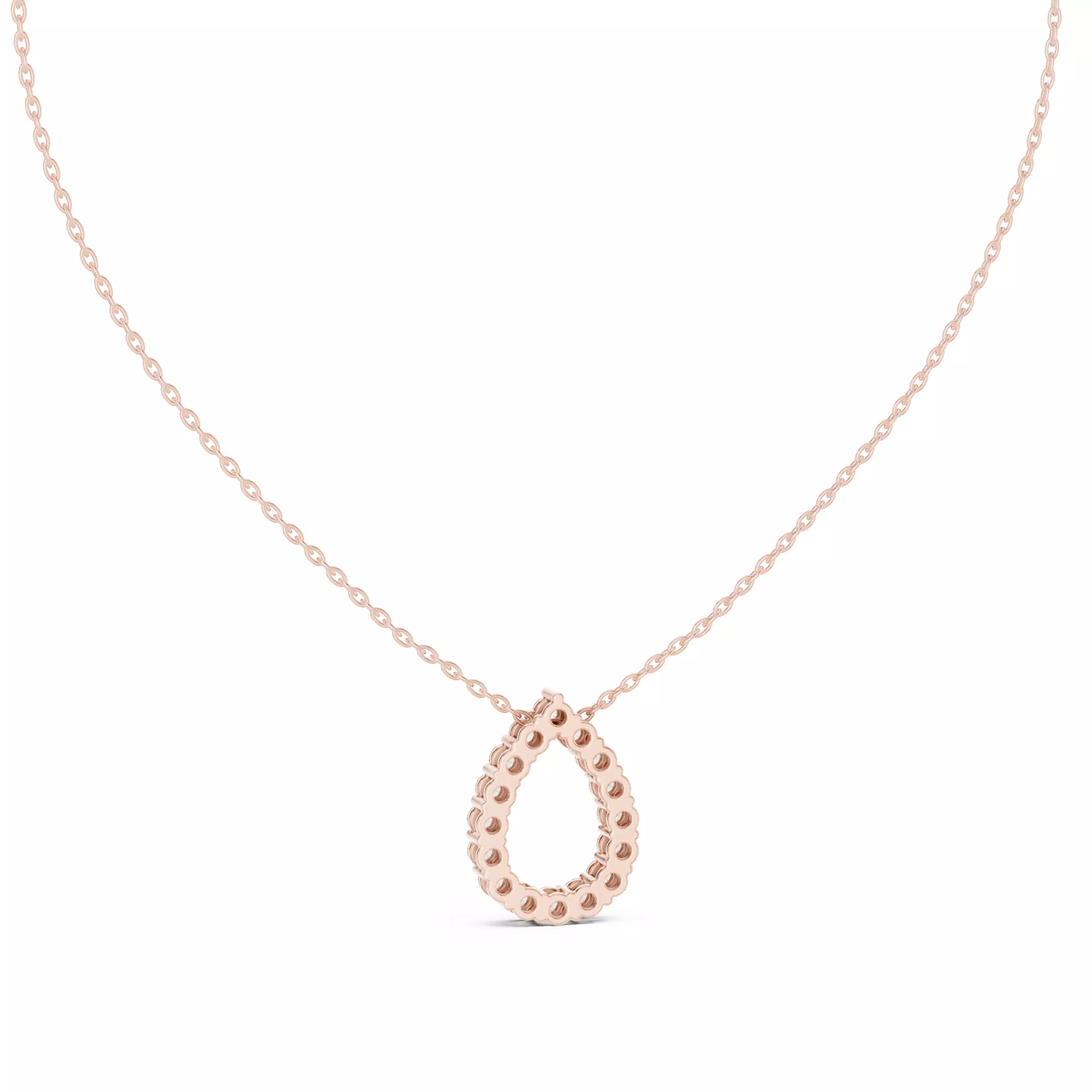 Leaf Solitaire Pendant 3dm stl renders Animation Videos Details 3D print model_5
