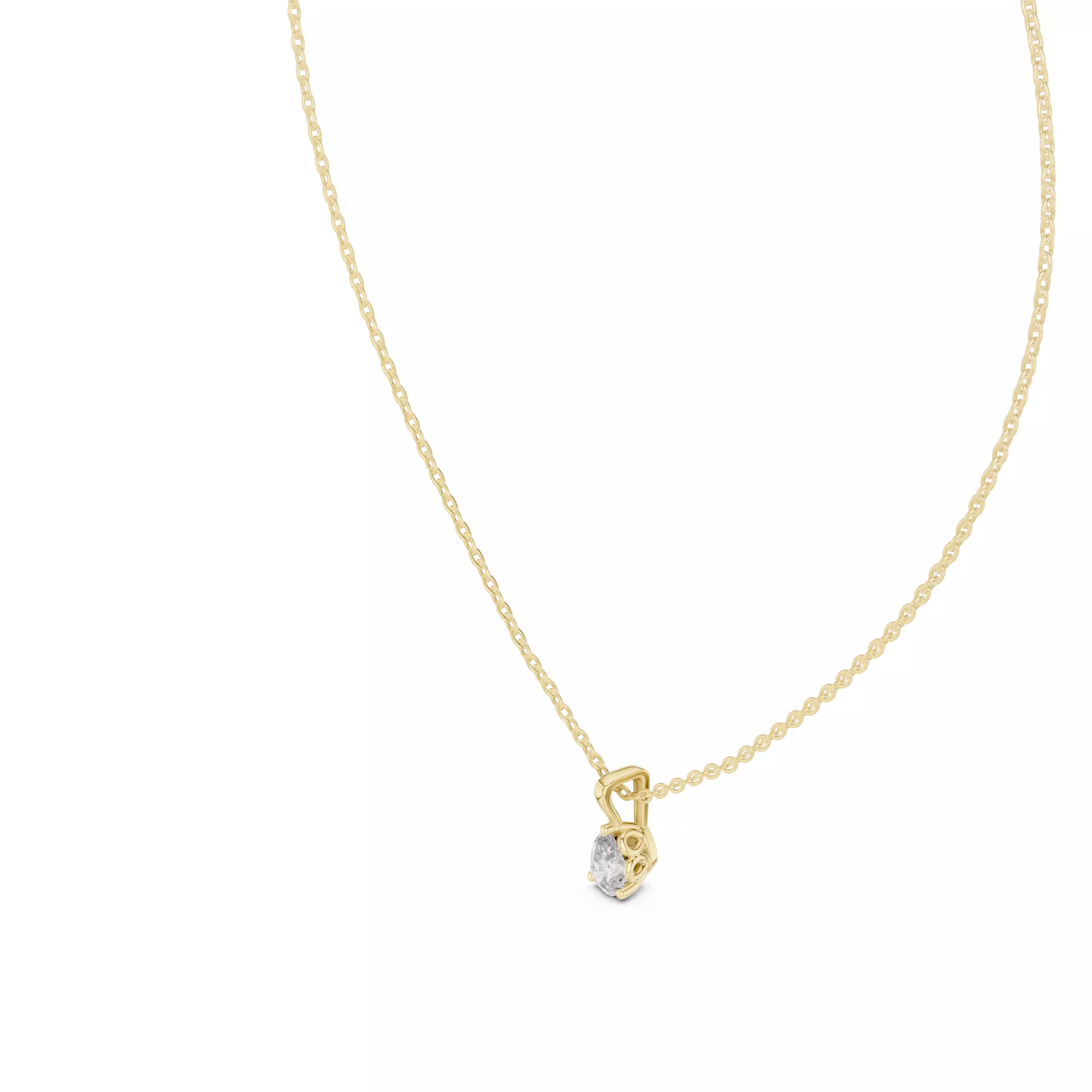 Solitaire Pendant 3dm stl renders Animation Videos Details 3D print model_11