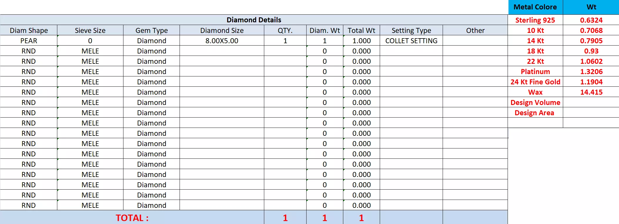 Solitaire Pendant 3dm stl renders Animation Videos Details 3D print model_13