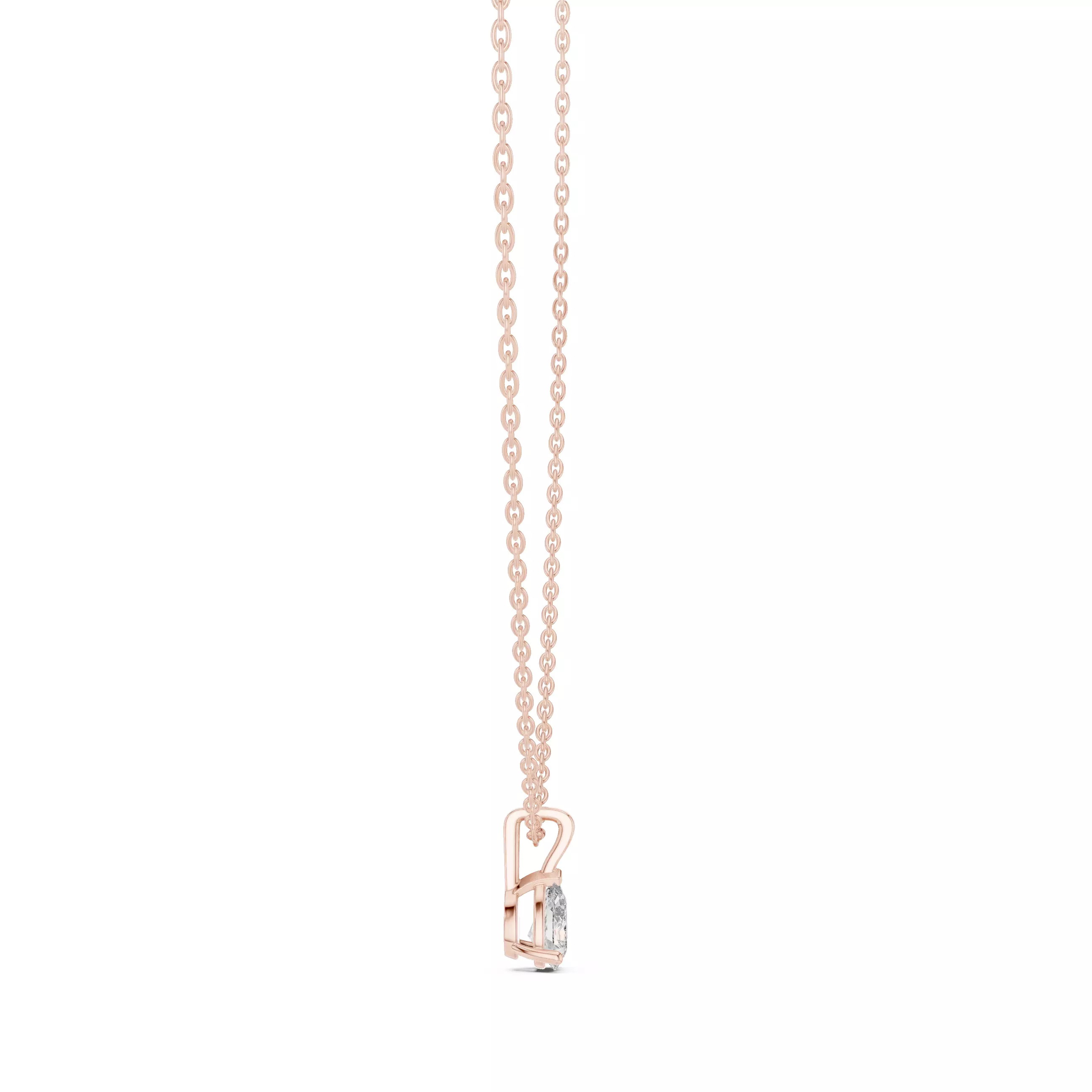 Pear Mono Solitaire Pendant 3dm stl renders Animation Videos 3D print model_4