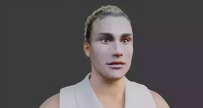 Tennis player Aryna Sabalenka